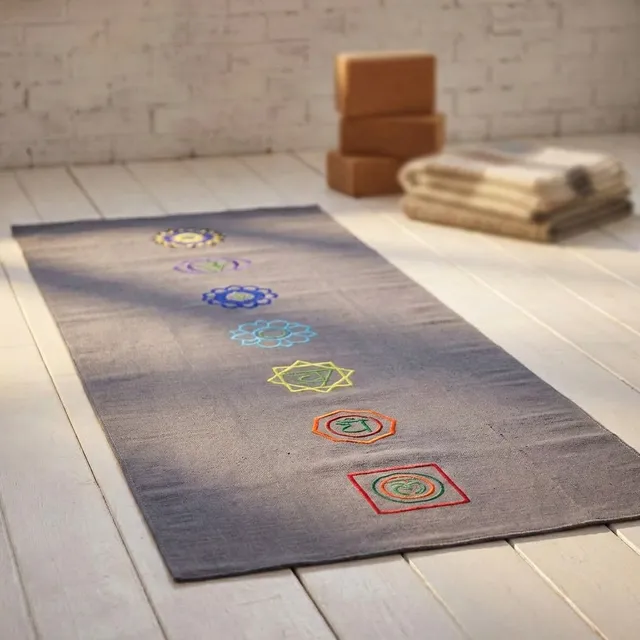 yogistar-yogateppich-chakra-graphit image 1