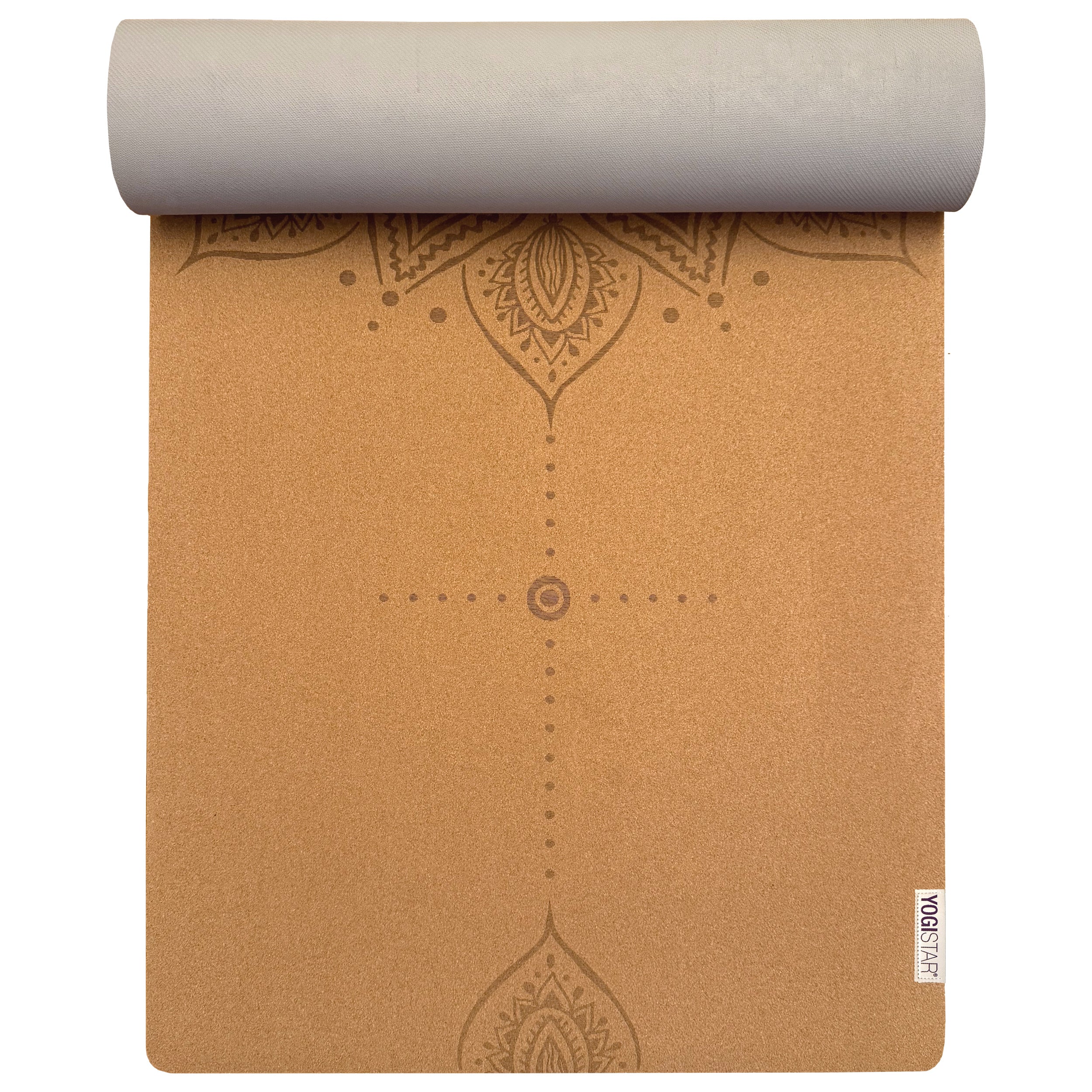 yogistar-yogamatte-yogimat-cork-nature-art-collection image 1
