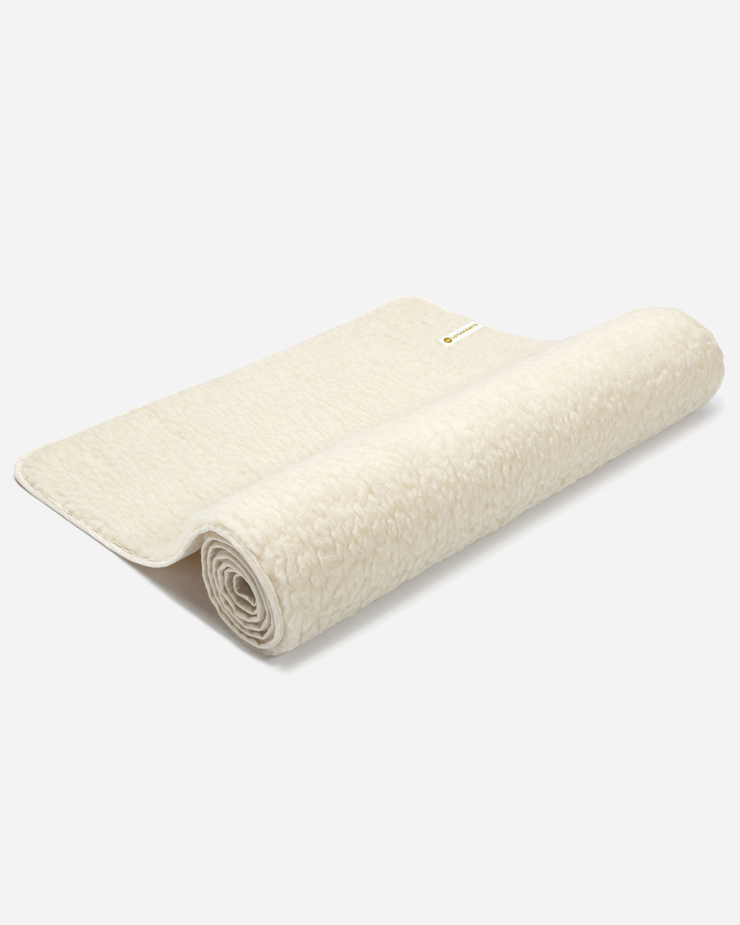 lotuscrafts-yogamatte-wool-aus-schurwolle-2-cm-hochflor image 1