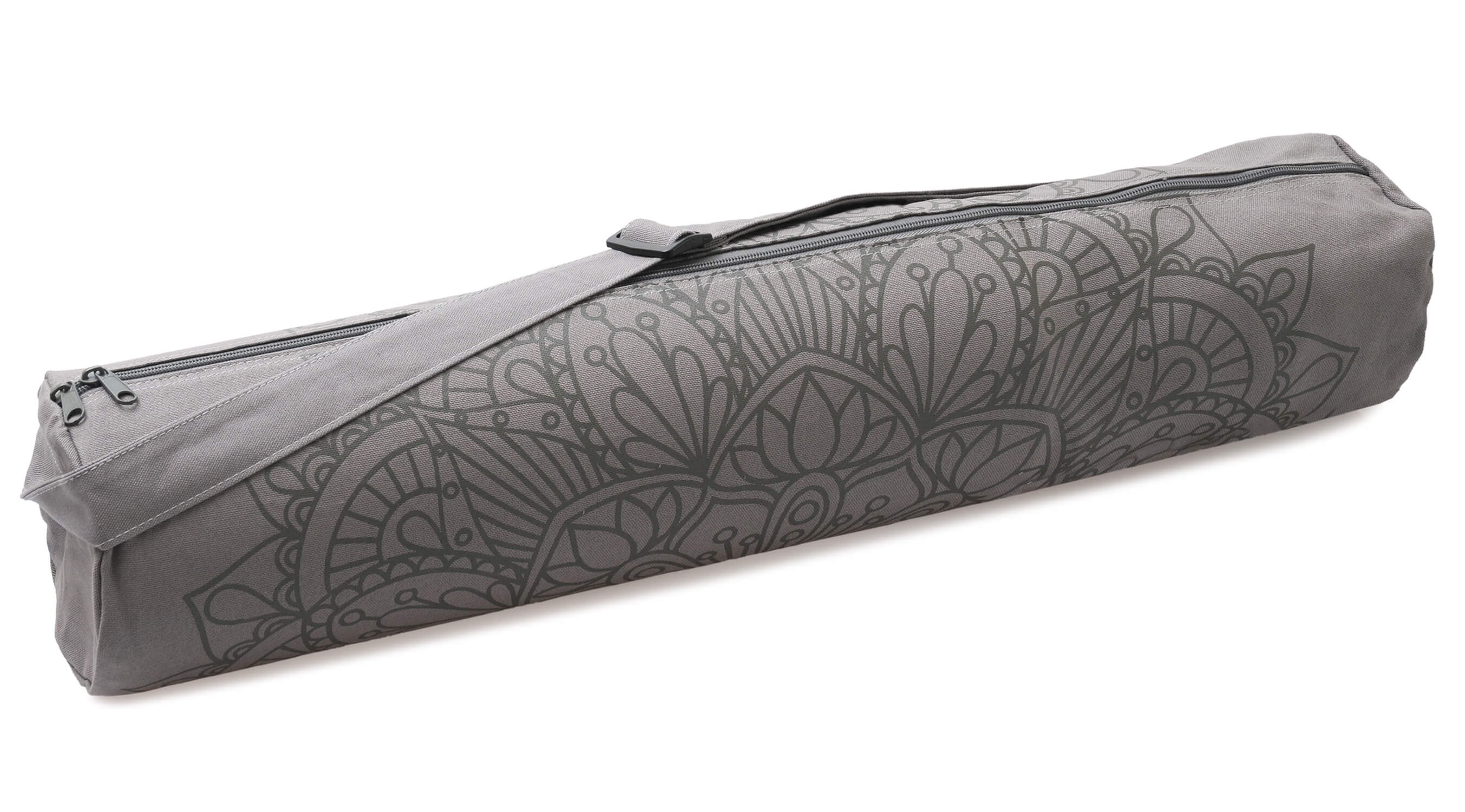 yogistar-yogibag-basic-zip-cotton-art-collection-86-cm-lotus-mandala-graphit-yog image 1