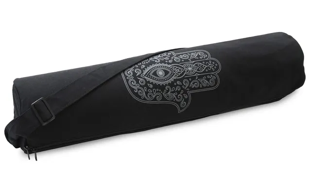 yogistar-yogibag-basic-zip-cotton-yogatasche-65-cm-art-collection-hand-of-fatima image 1