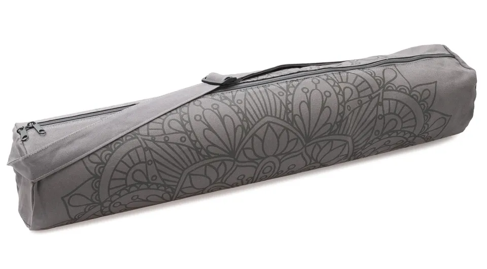 yogistar-yogibag-basic-zip-cotton-art-collection-86-cm-lotus-mandala-graphit-yog image 1
