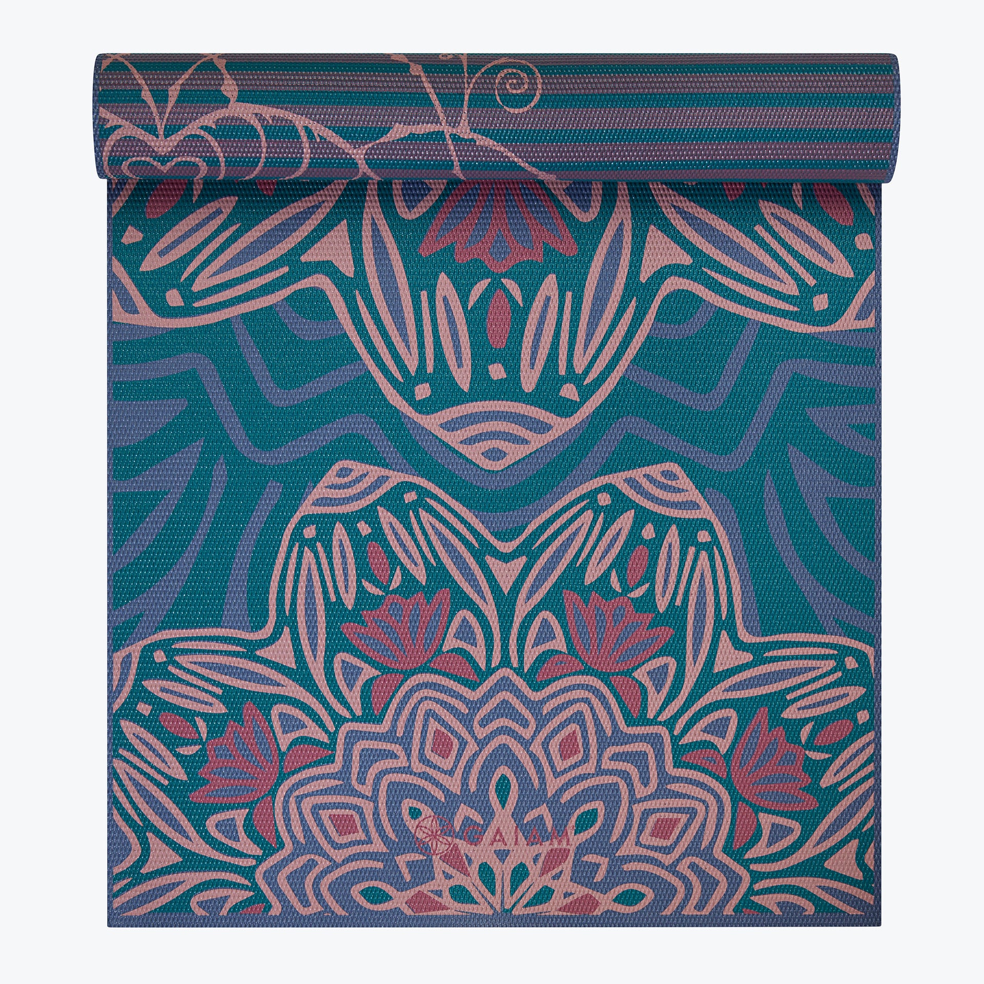 gaiam-premium-reversible-jade-salutation-yogamatte-6mm image 1