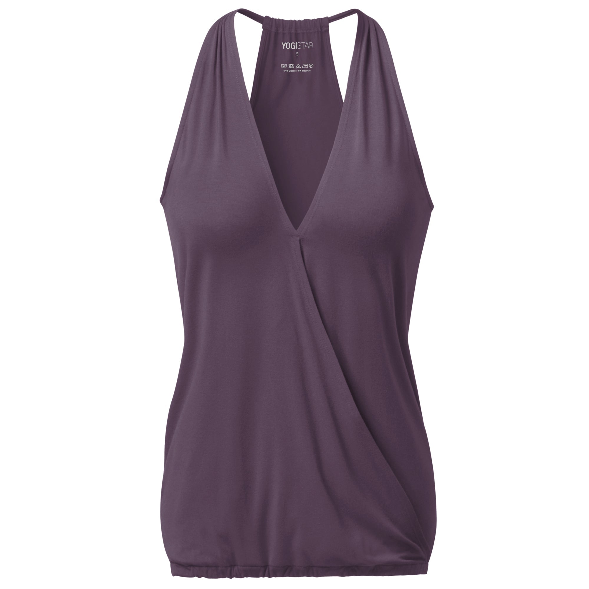 yogistar-yoga-racerback-v-neck-ala-elderberry image 2