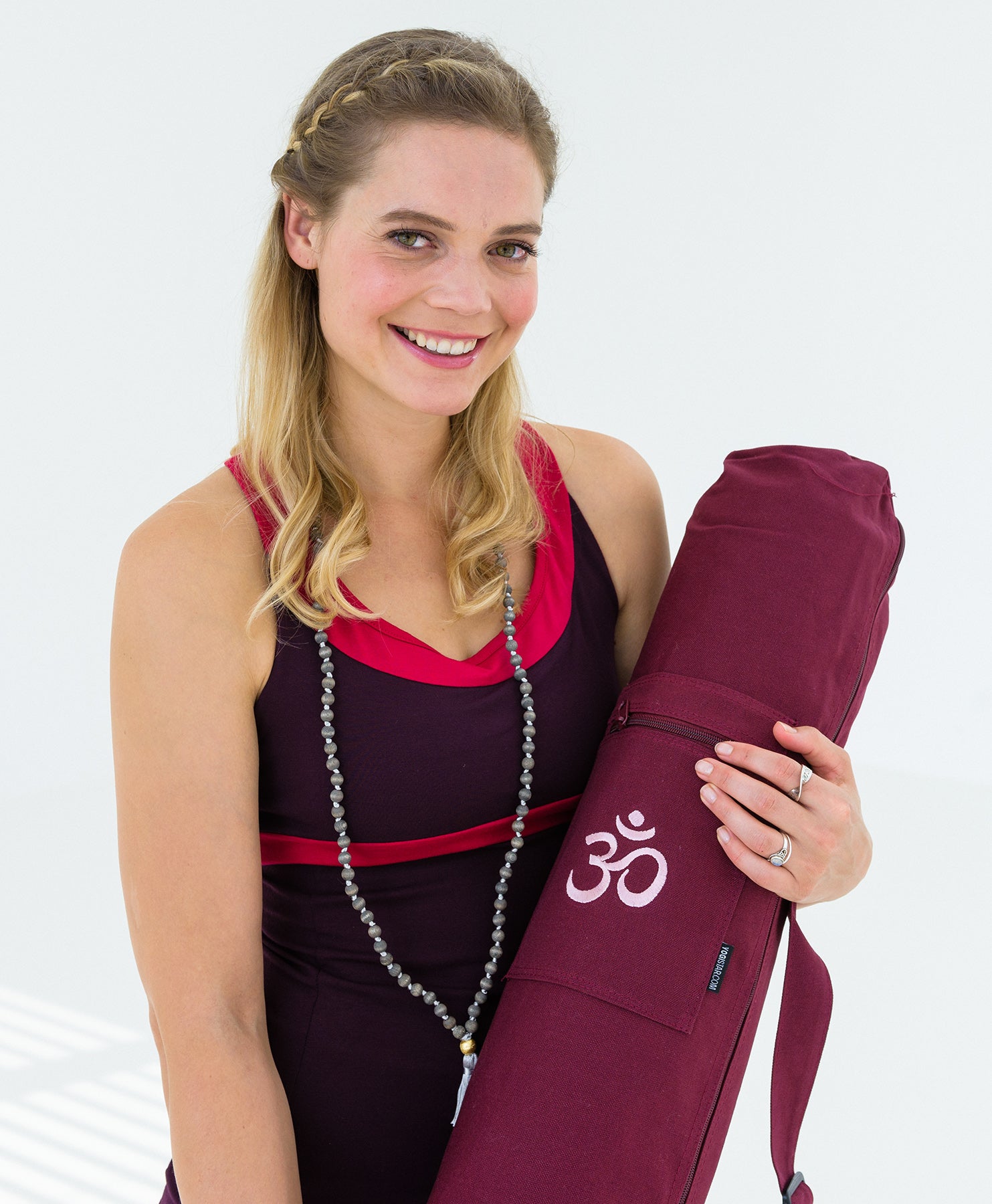 yogistar-yogibag-basic-zip-yogatasche-cotton-65-cm-om image 3