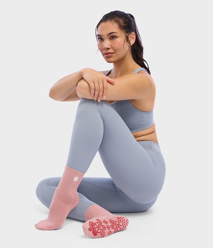 manduka-equilibria-pilates-halb-crew-socken image 3