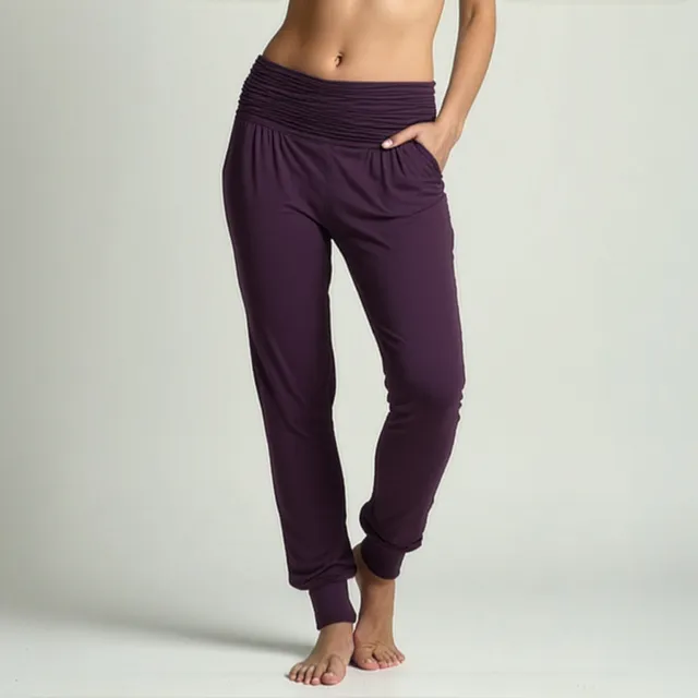 yogistar-yoga-harempants-ala-elderberry-viskose image 1