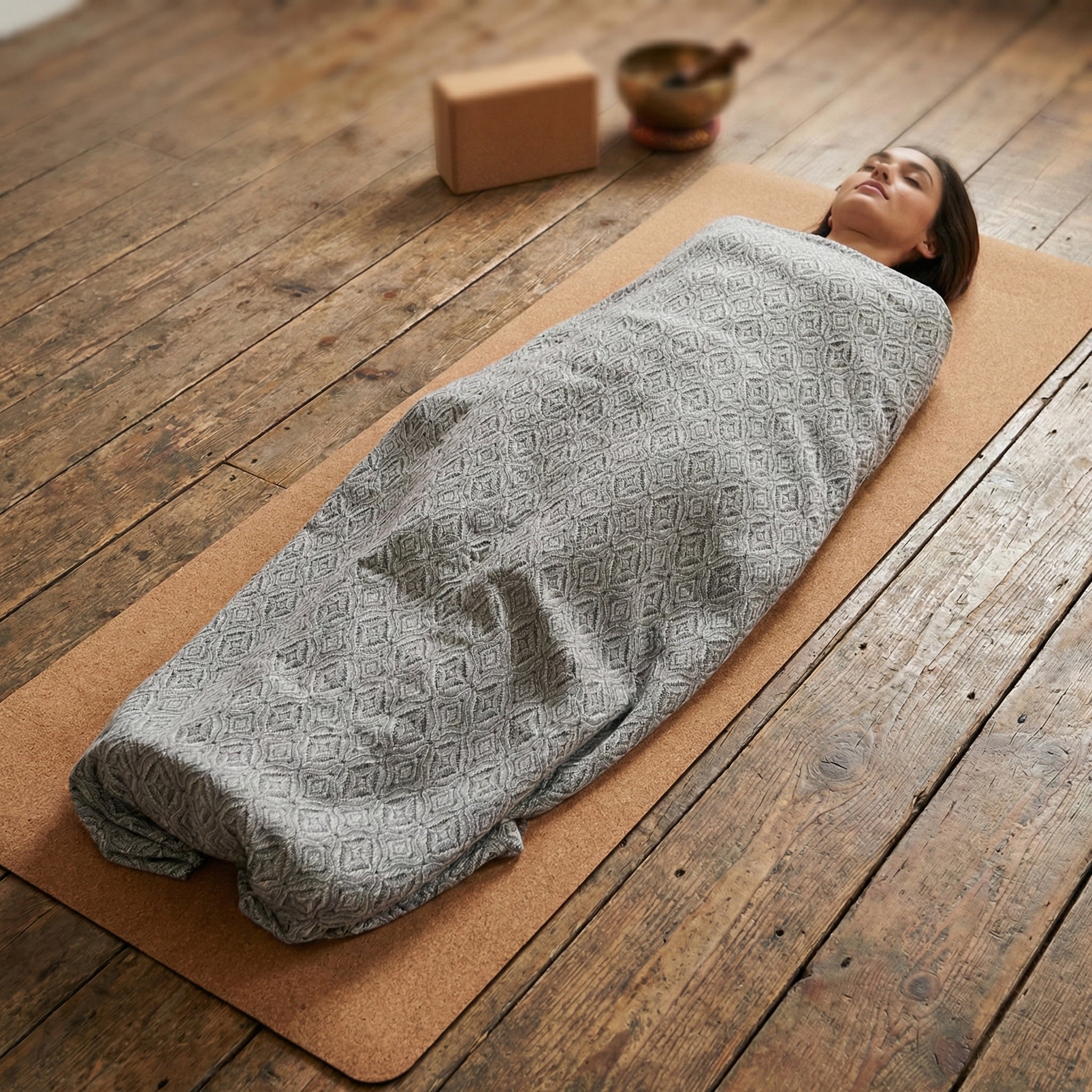 yogistar-yogadecke-yogiblanket-calm-down-ornament-baumwolle image 3