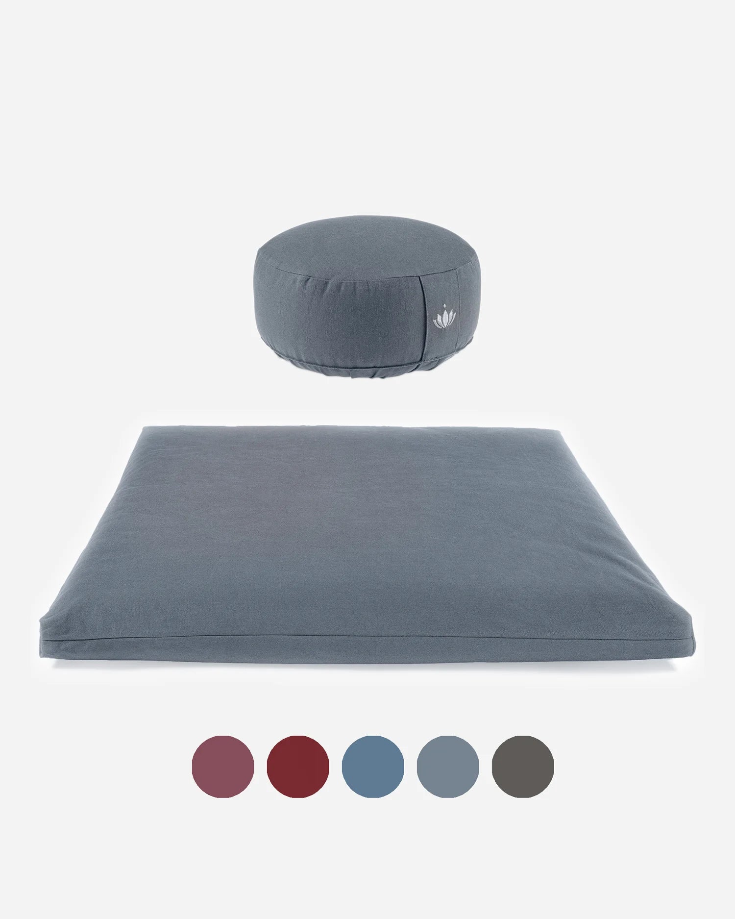 lotuscrafts-meditations-set-lotus-15-cm-inkl-matte-gratis-meditationskurs image 1