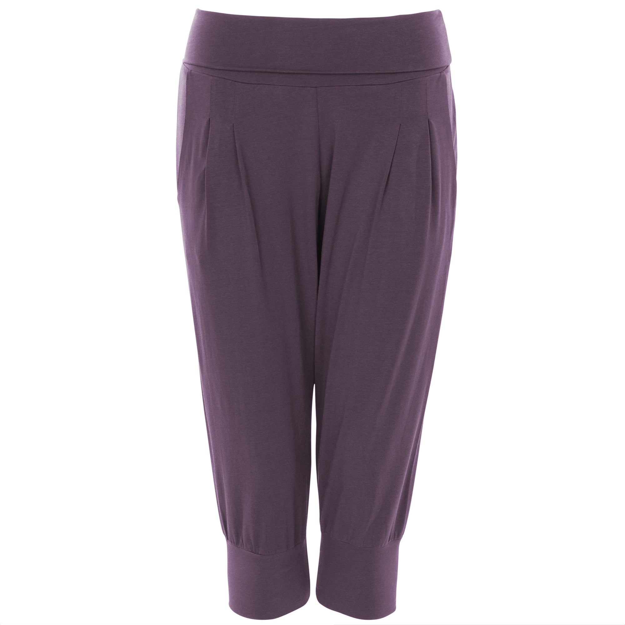 yogistar-3-4-hose-rheia-velvet-plum-bio-baumwolle image 2