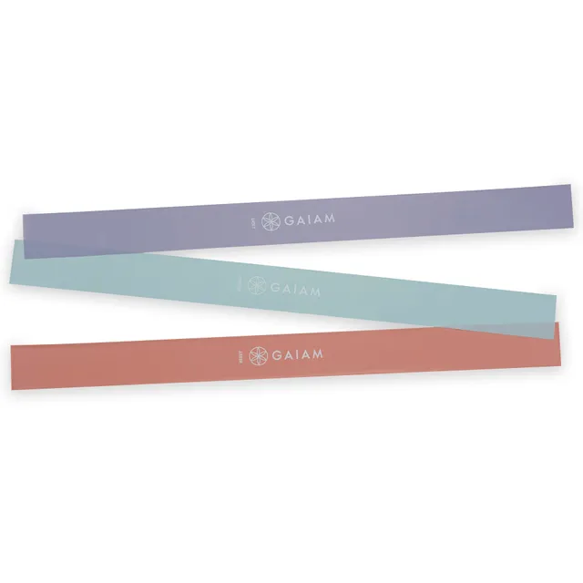 gaiam-flat-bands-3er-set-flache-widerstandsb-nder-aus-latex image 1