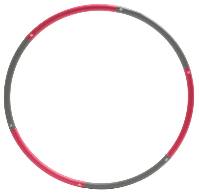 hula-reifen-pink-steckbar-95-cm-1-1-kg-fitness-hoop image 1