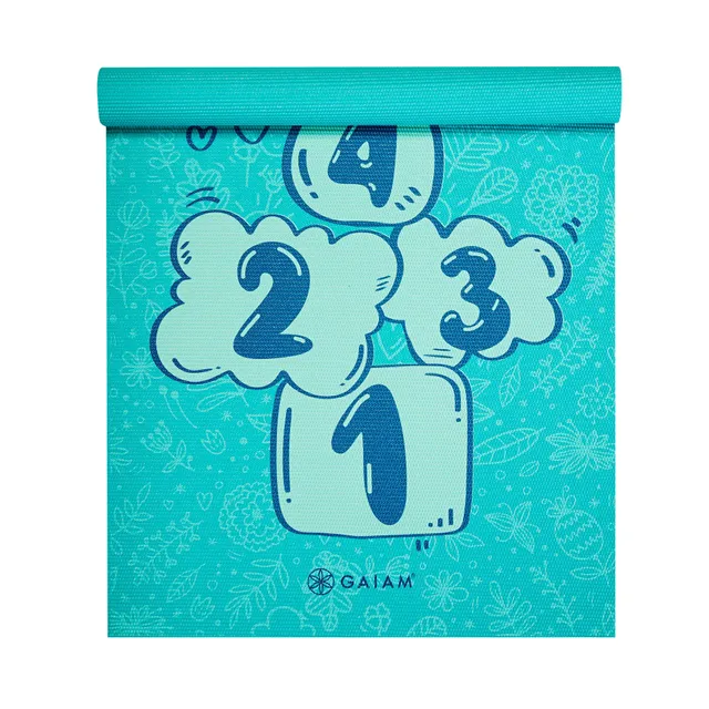 gaiam-kids-hopscotch-kinderyogamatte-3mm image 1