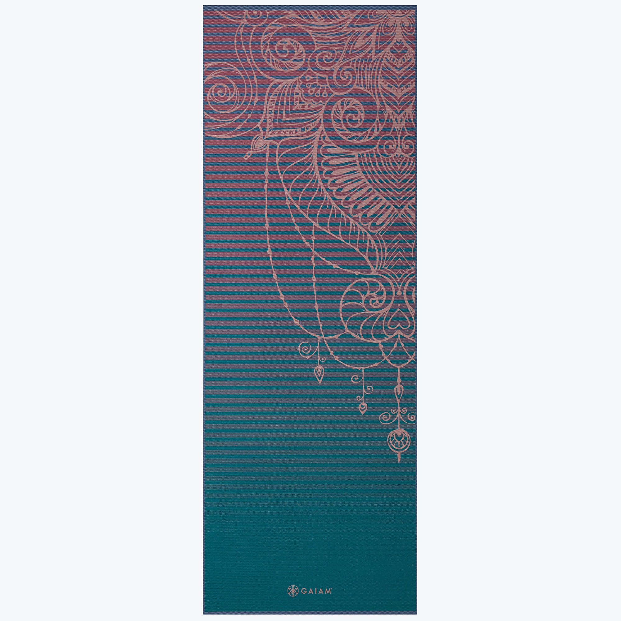gaiam-premium-reversible-jade-salutation-yogamatte-6mm image 6