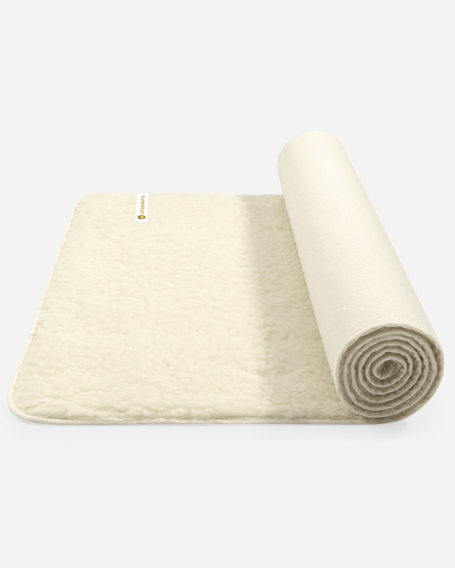 lotuscrafts-yogamatte-wool-aus-schurwolle-2-cm-hochflor image 3