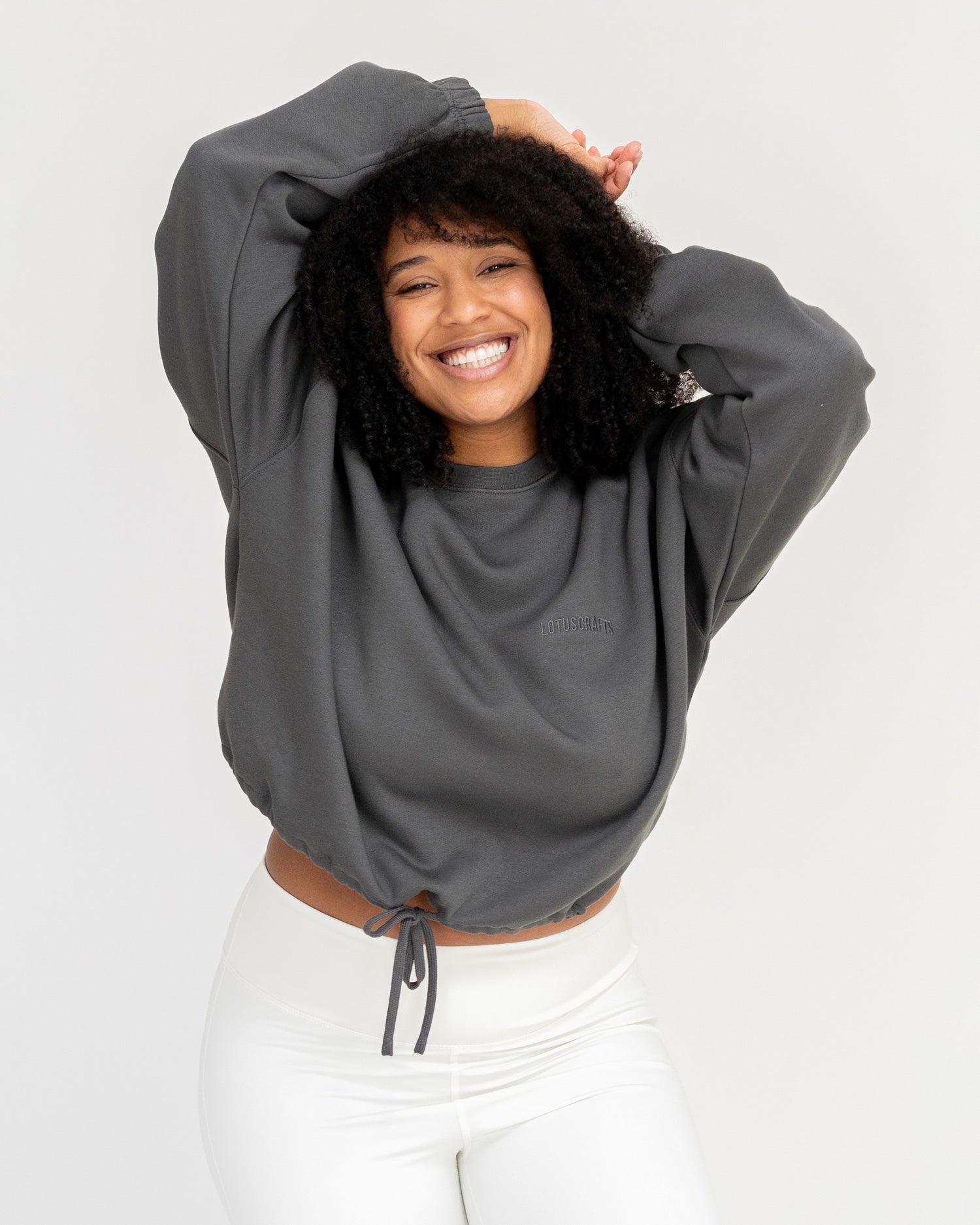 lotuscrafts-nia-womens-sweater-cropped-bio-baumwolle image 1