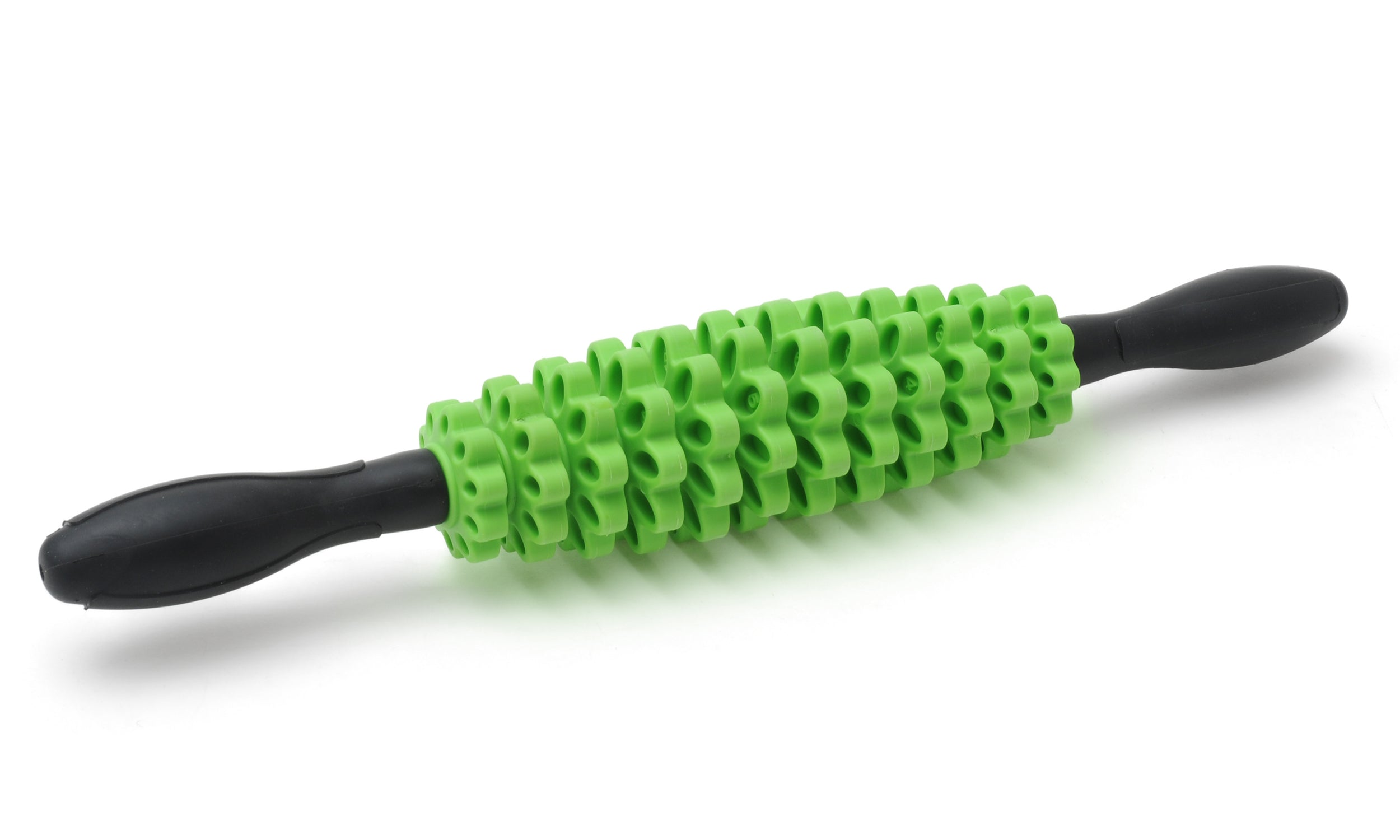 yogistar-faszienroller-massageroller-green-flower image 2