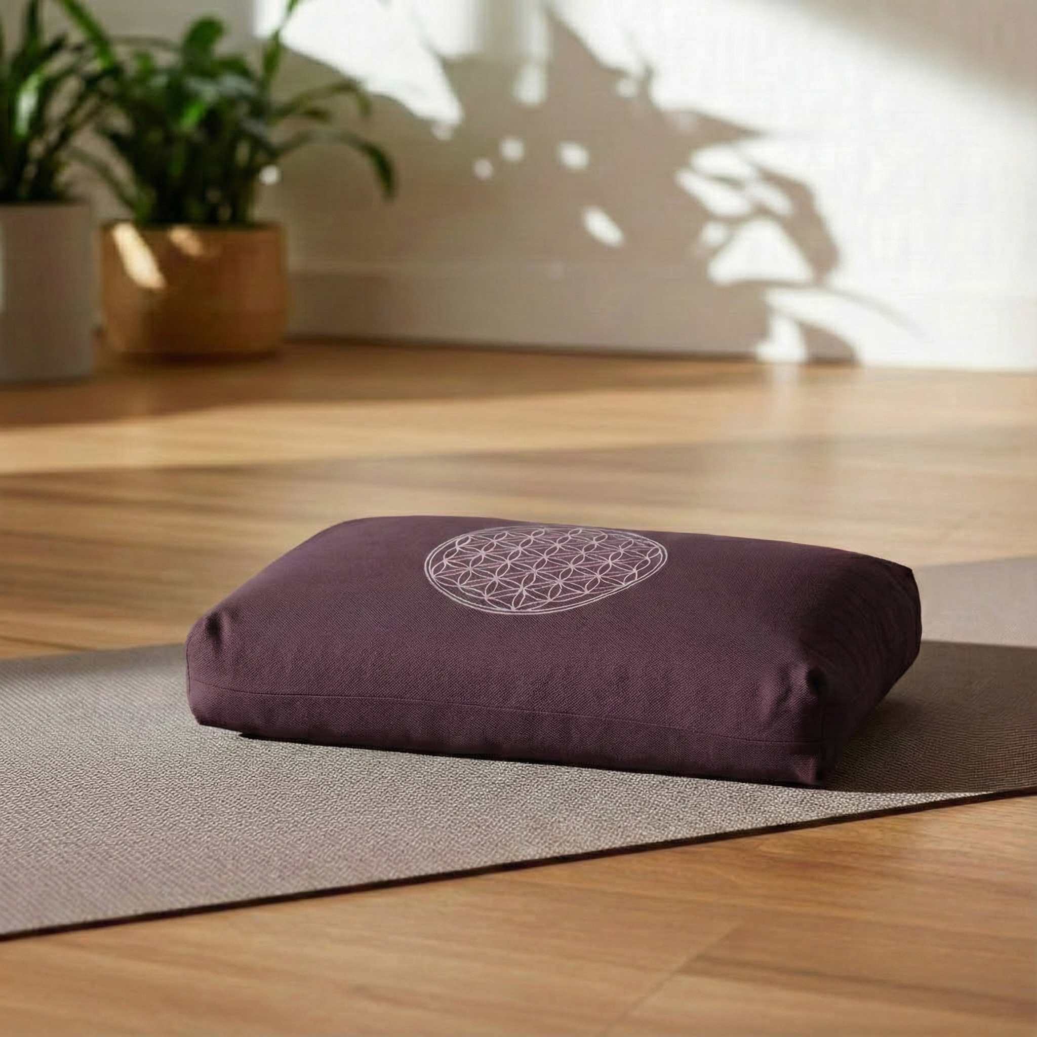 yogistar-yogakissen-klein-blume-des-lebens-bio-dinkelspelz image 5