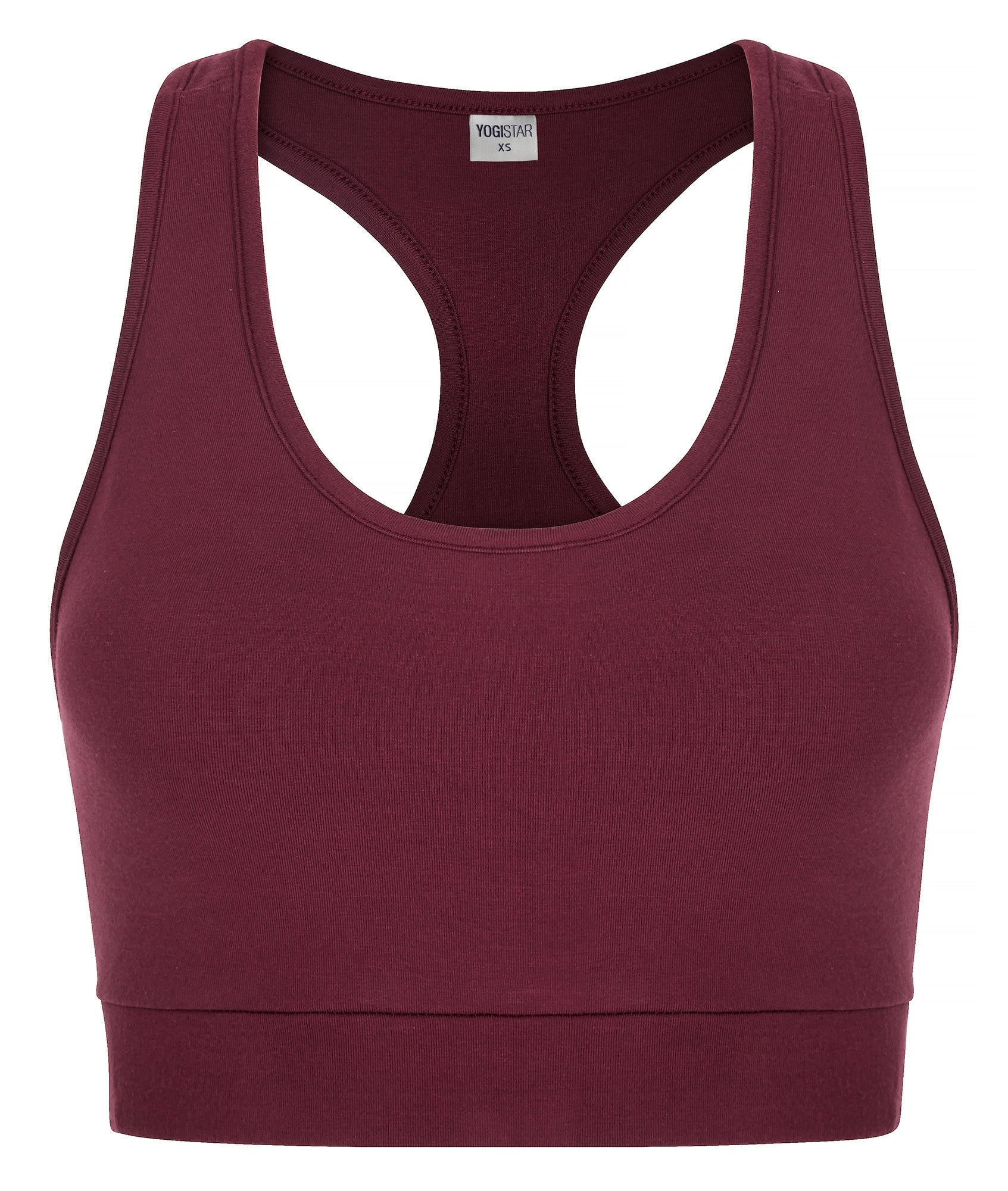 yogistar-yoga-bra-balance-claret image 1