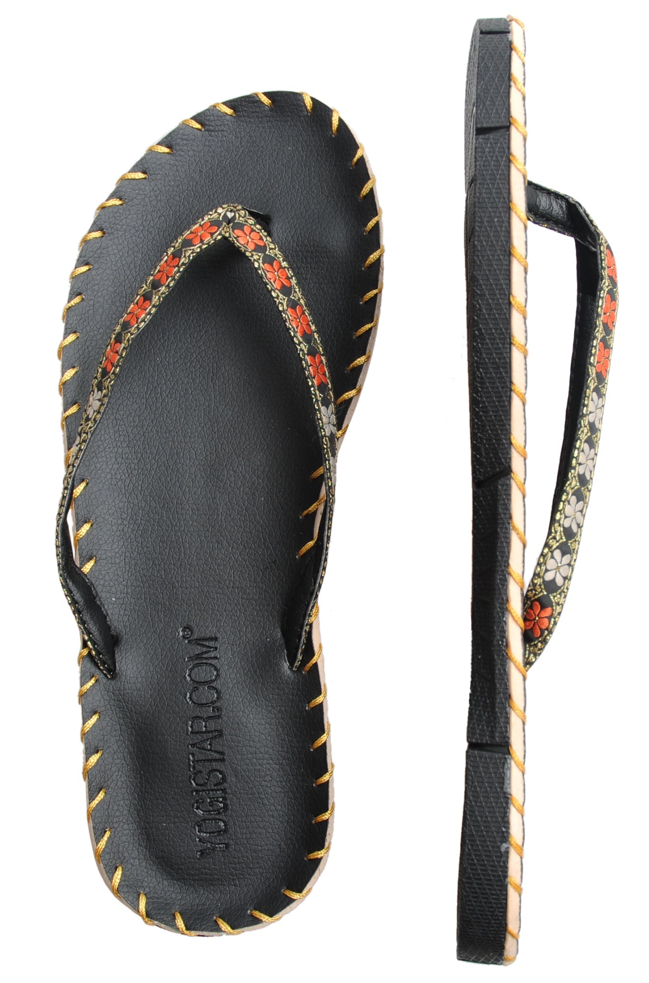 yogistar-yoga-sandalen-zehentrenner-black image 2