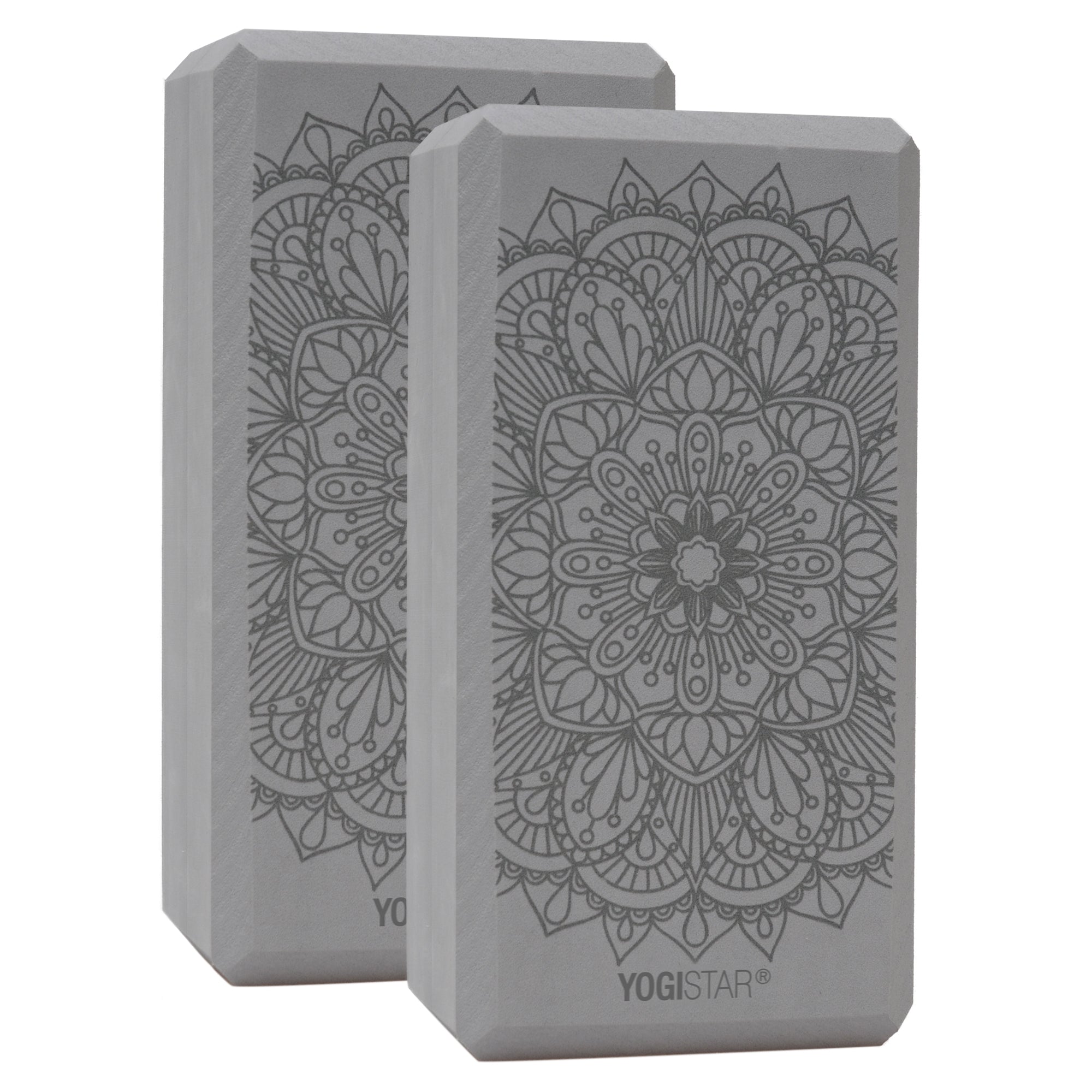 yogistar-yogiblock-basic-art-collection-lotus-mandala-graphit-2er-set image 1