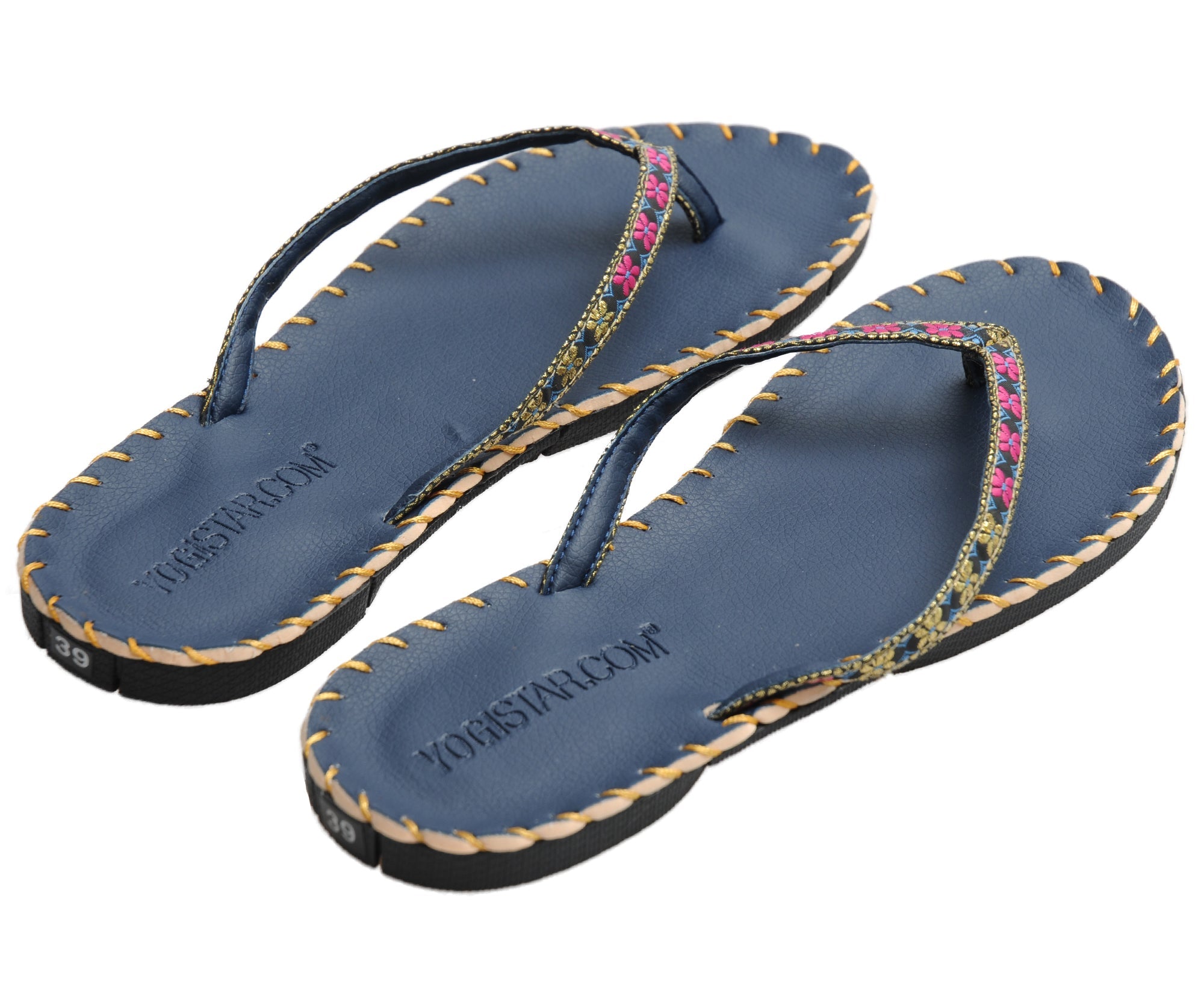 yogistar-yoga-sandalen-navy-blue-ethno-brokat-zehentrenner image 3