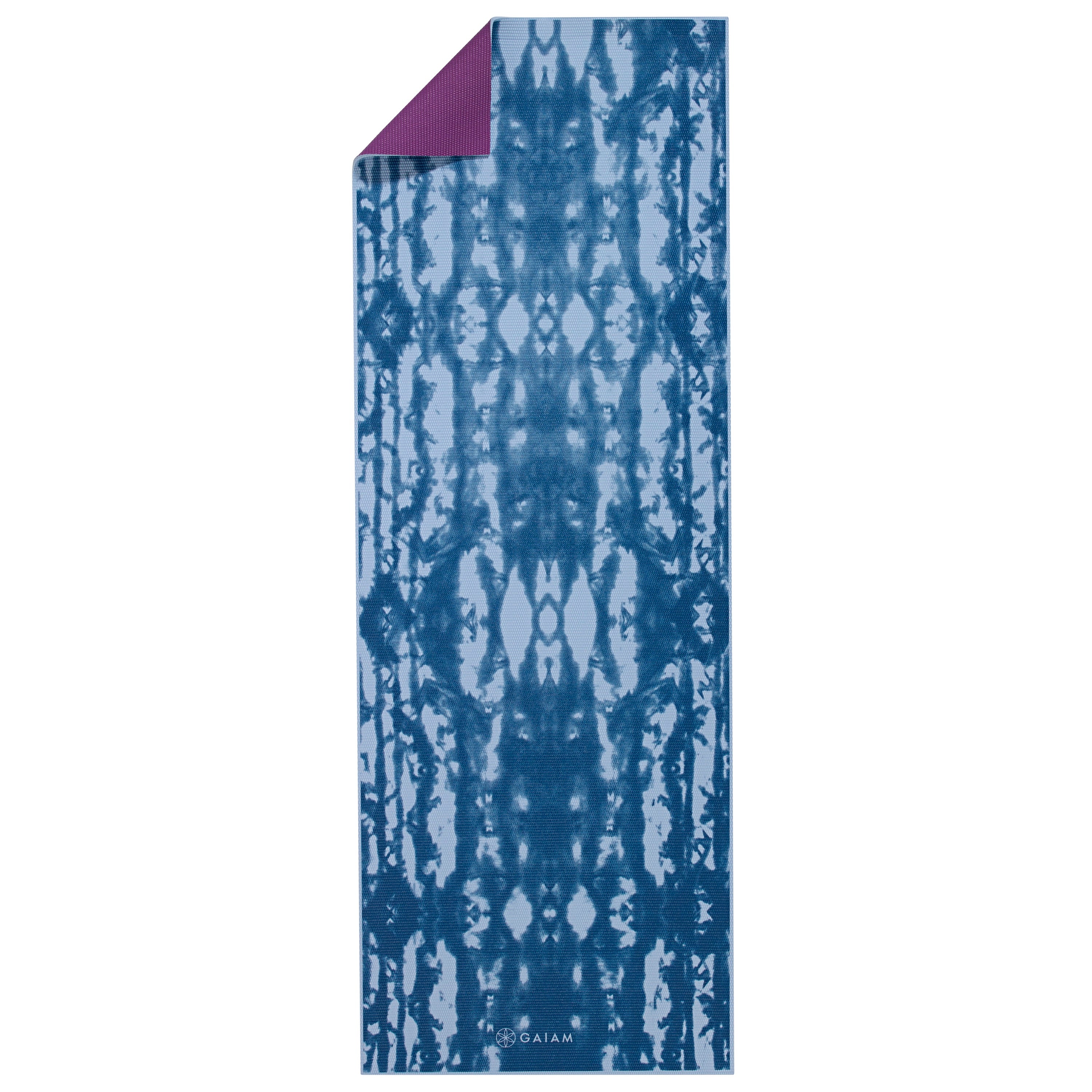 gaiam-reversible-purple-lotus-yogamatte-6mm image 6