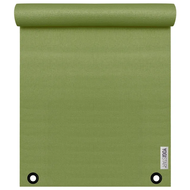 yogistar-yogimat-basic-olive-mit-messing-sen-sonderposten image 1