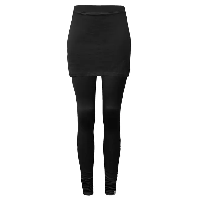 yogistar-yoga-leggings-with-skirt-black-mit-om-detail image 1
