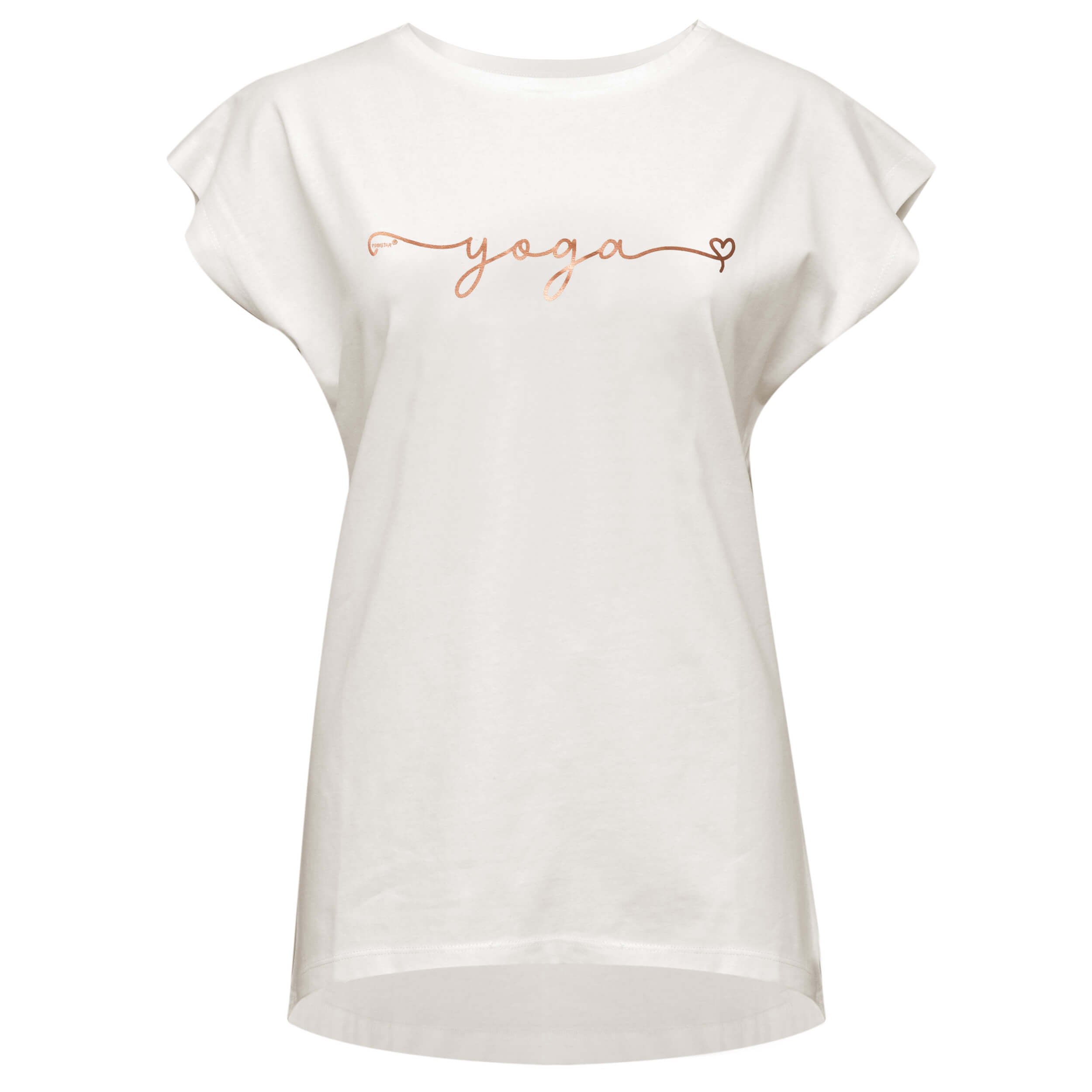 yogistar-yoga-t-shirt-batwing-yoga-ivory-copper image 2