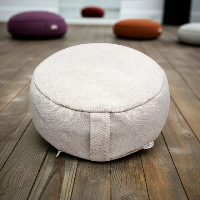 yogistar-meditationskissen-rund-jute image 1