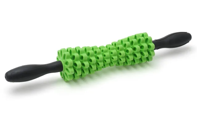 yogistar-faszienroller-massageroller-green-flower image 1