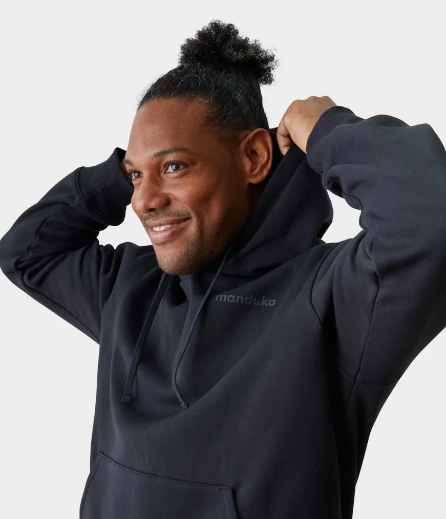 manduka-men-s-half-moon-kapuzenpullover-geb-rsteter-fleece-hoodie image 1