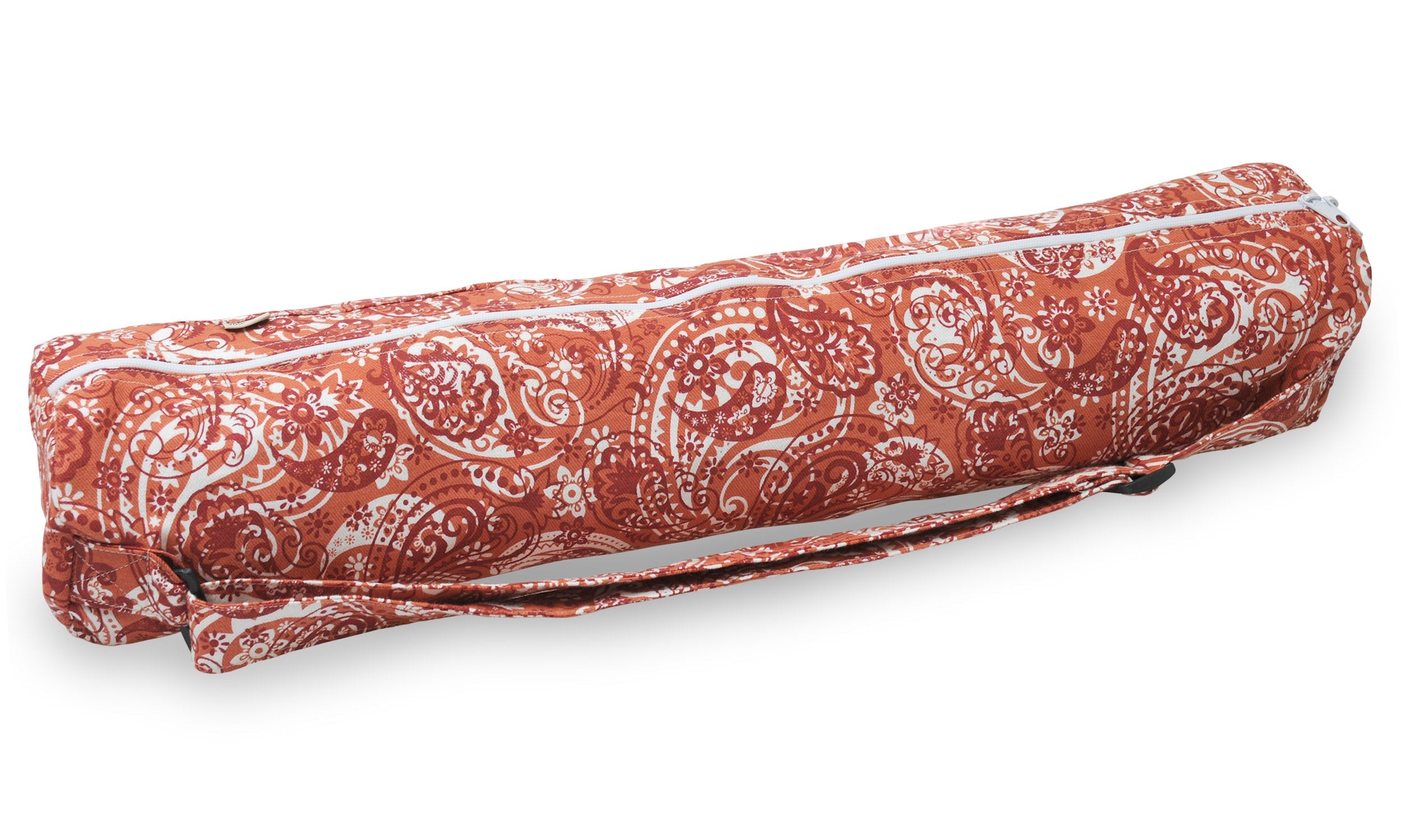 yogistar-yogibag-basic-zip-cotton-art-collection-65cm-paisley-orange-red image 2