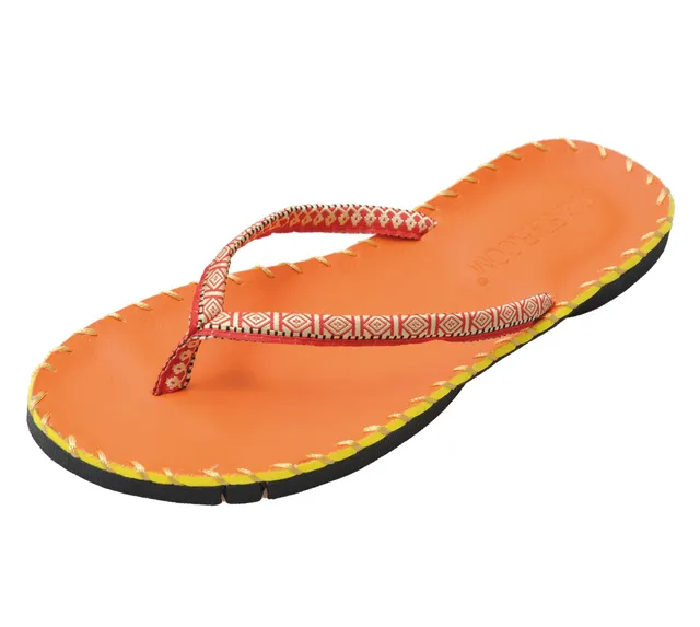 yogistar-yoga-sandalen-orange-ethno-zehentrenner image 1
