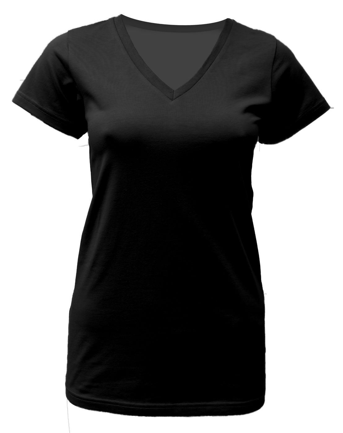 yogistar-yoga-t-shirt-kundalini-damen-v-ausschnitt-black image 1