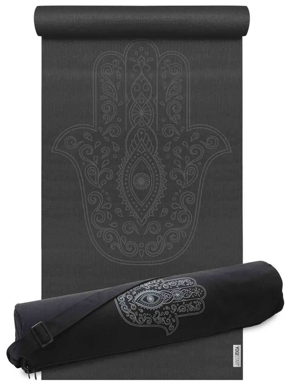 yogistar-yoga-set-starter-edition-hand-of-fatima-matte-183x61-tasche image 1