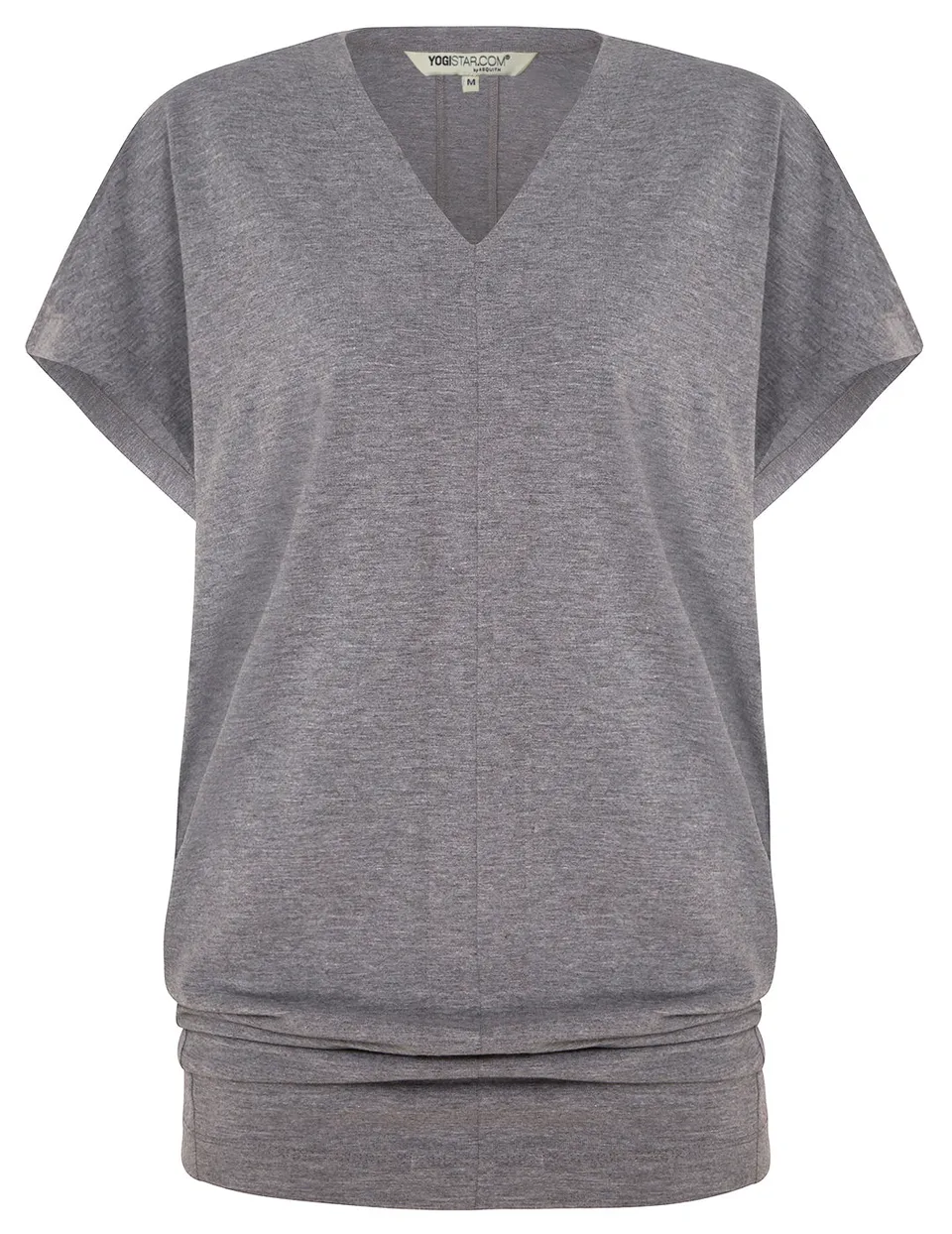 yogistar-yoga-t-shirt-freedom-pale-grey-marl image 1