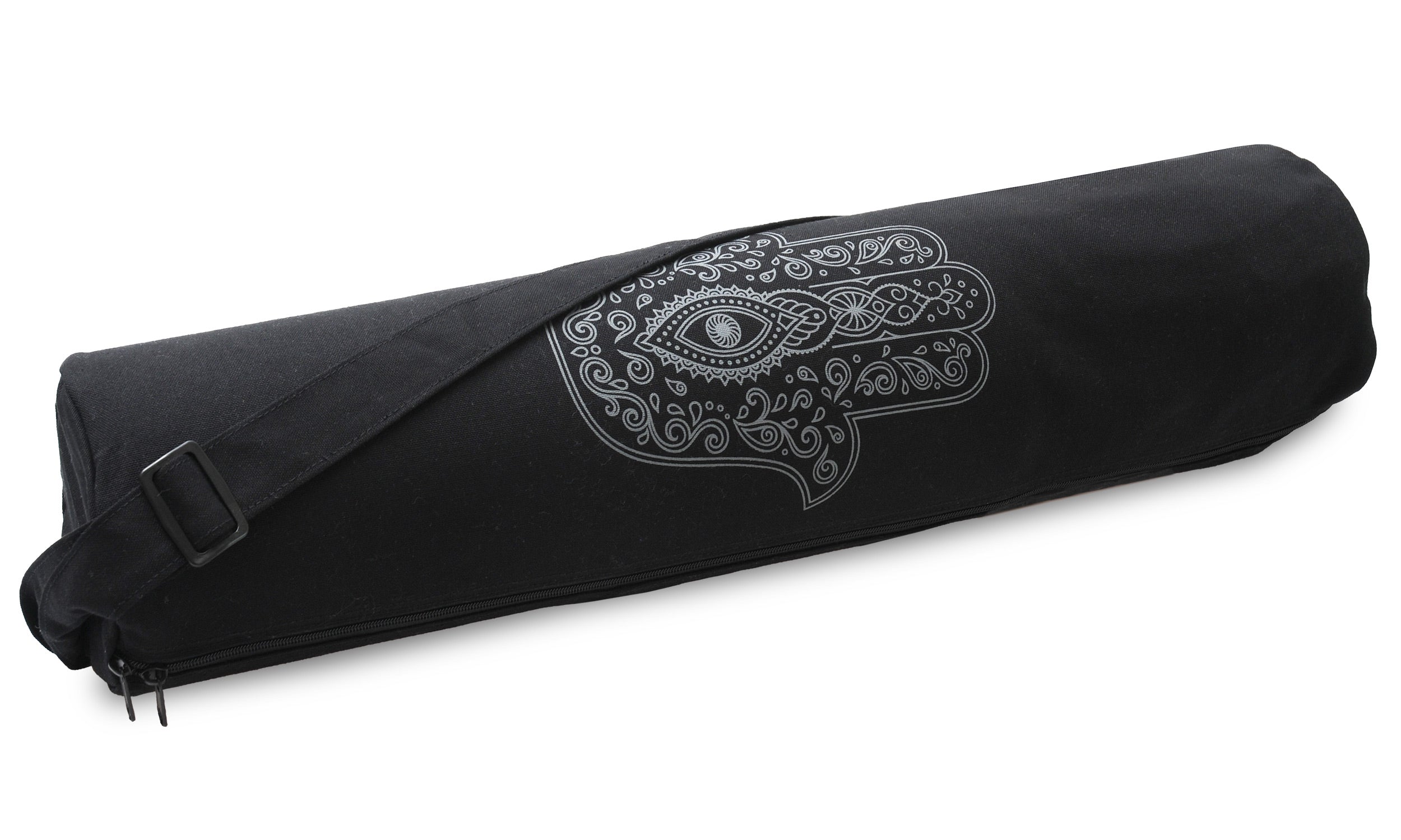 yogistar-yogibag-basic-zip-cotton-yogatasche-65-cm-art-collection-hand-of-fatima image 1