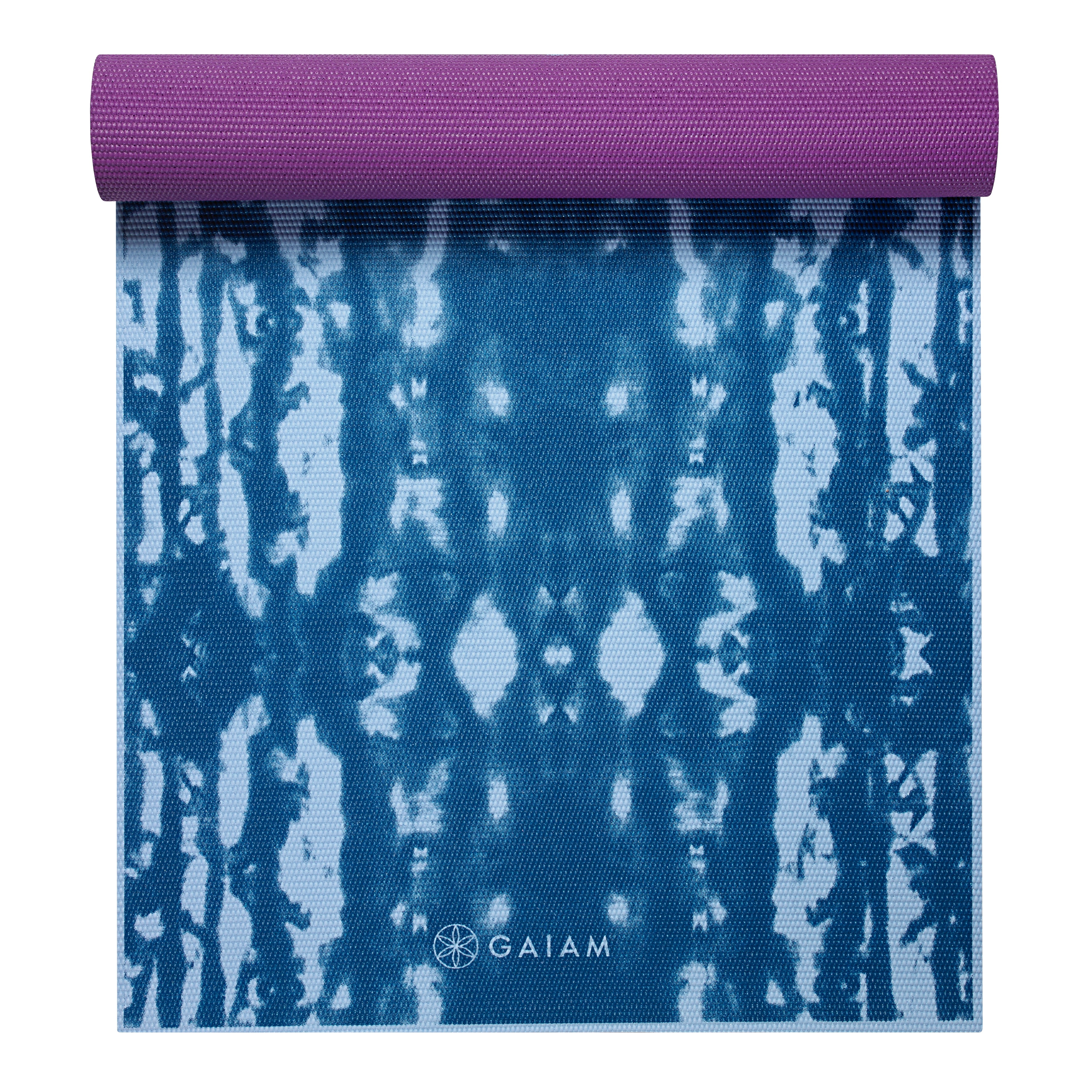 gaiam-reversible-purple-lotus-yogamatte-6mm image 4