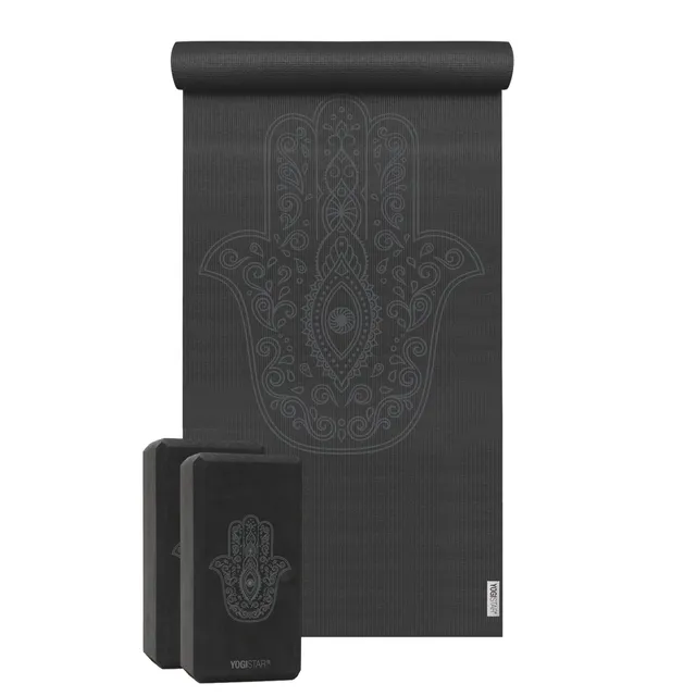 yogistar-yoga-set-starter-edition-hand-of-fatima-yogamatte-2-bl-cke image 1