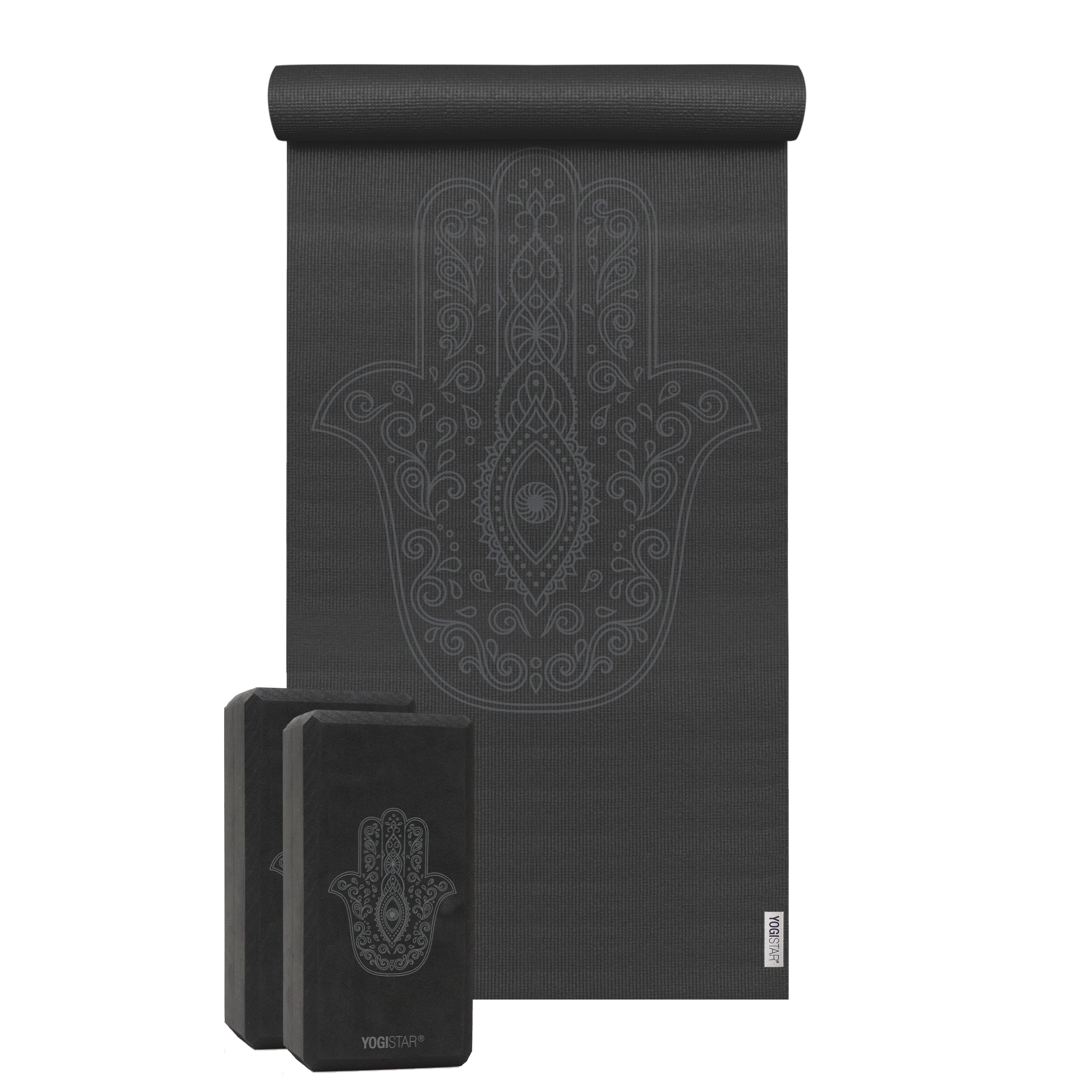 yogistar-yoga-set-starter-edition-hand-of-fatima-yogamatte-2-bl-cke image 1