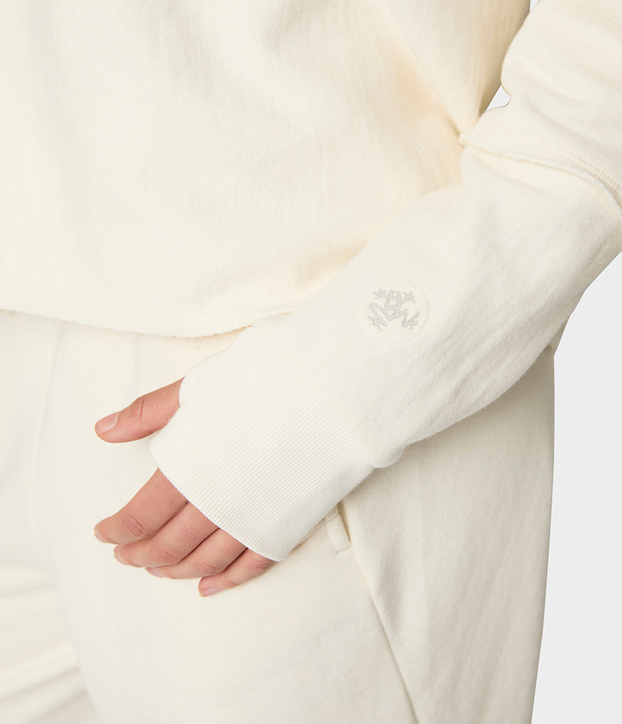 manduka-damen-cas-crew-sweatshirt-bio-baumwolle-hanf image 3