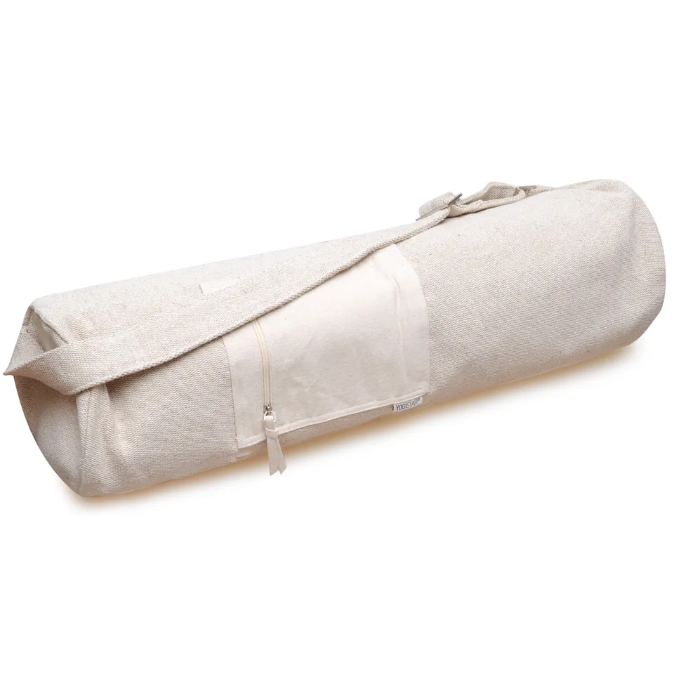 yogistar-yogibag-basic-zip-yogatasche-jute-65-cm-nature-creme image 1