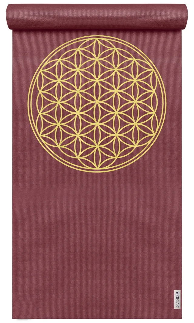 yogistar-yogimat-basic-yogamatte-flower-of-life image 1