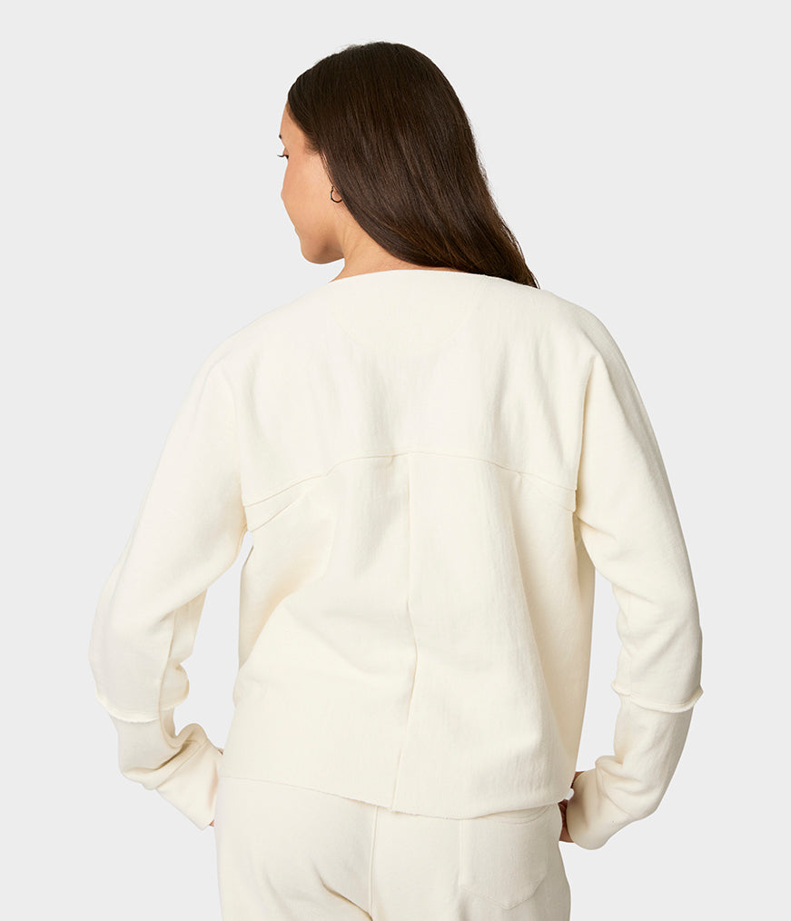 manduka-damen-cas-crew-sweatshirt-bio-baumwolle-hanf image 2