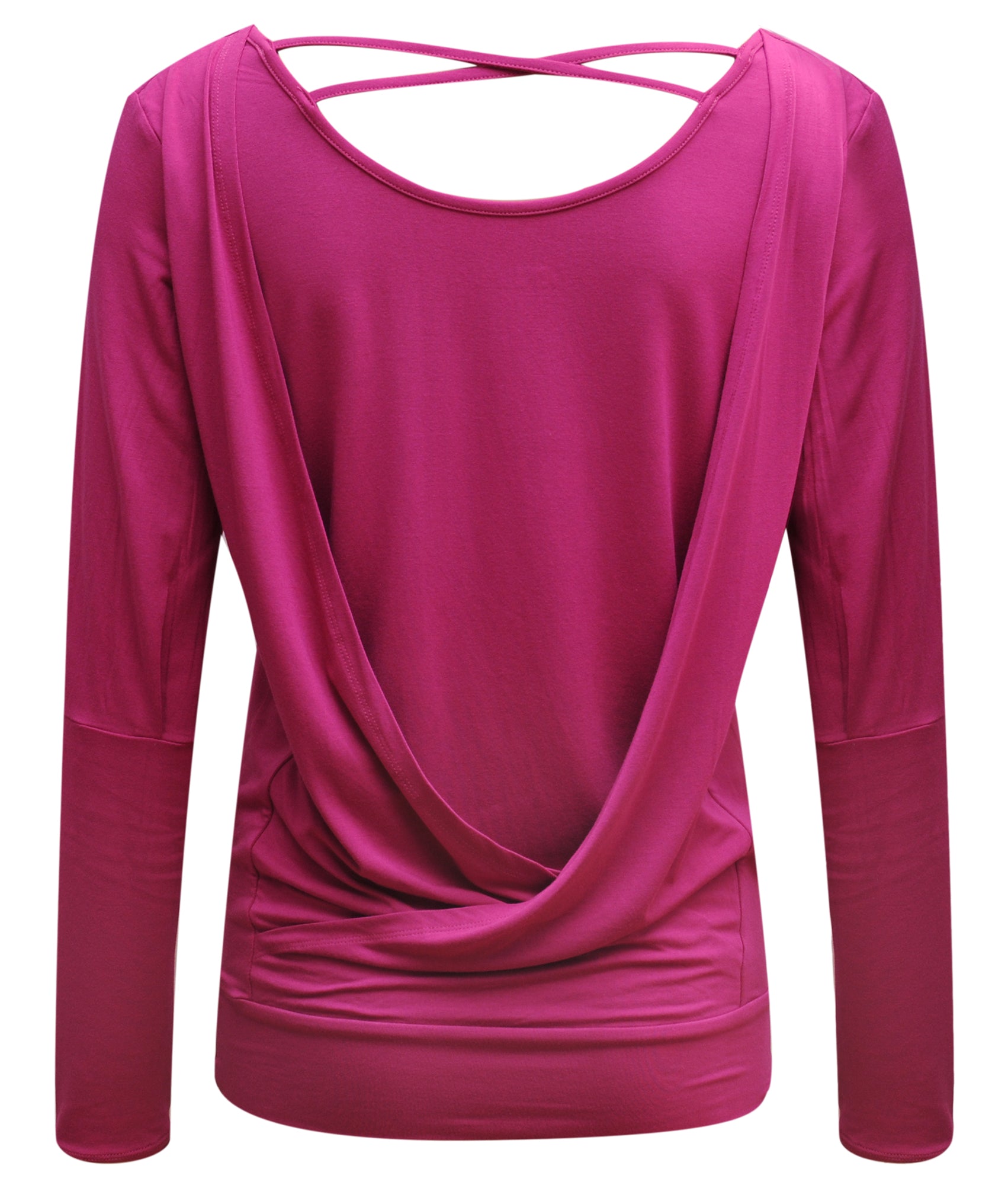 yogistar-yoga-longsleeve-flowing-shakti-ala-raspberry image 3