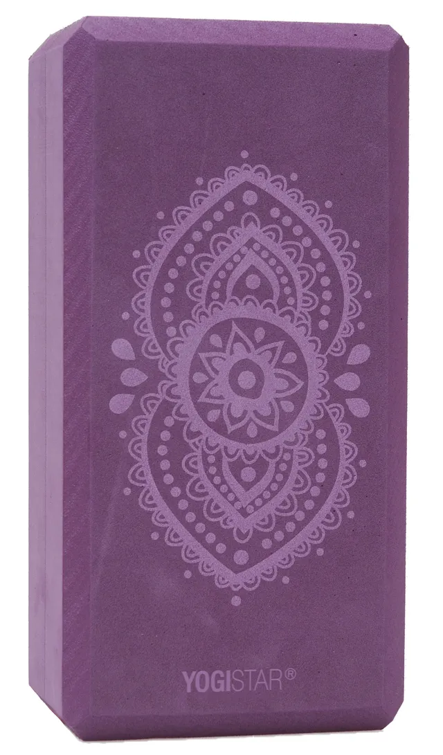 yogistar-yogiblock-basic-art-collection-ajna-chakra-aubergine-yogablock image 1