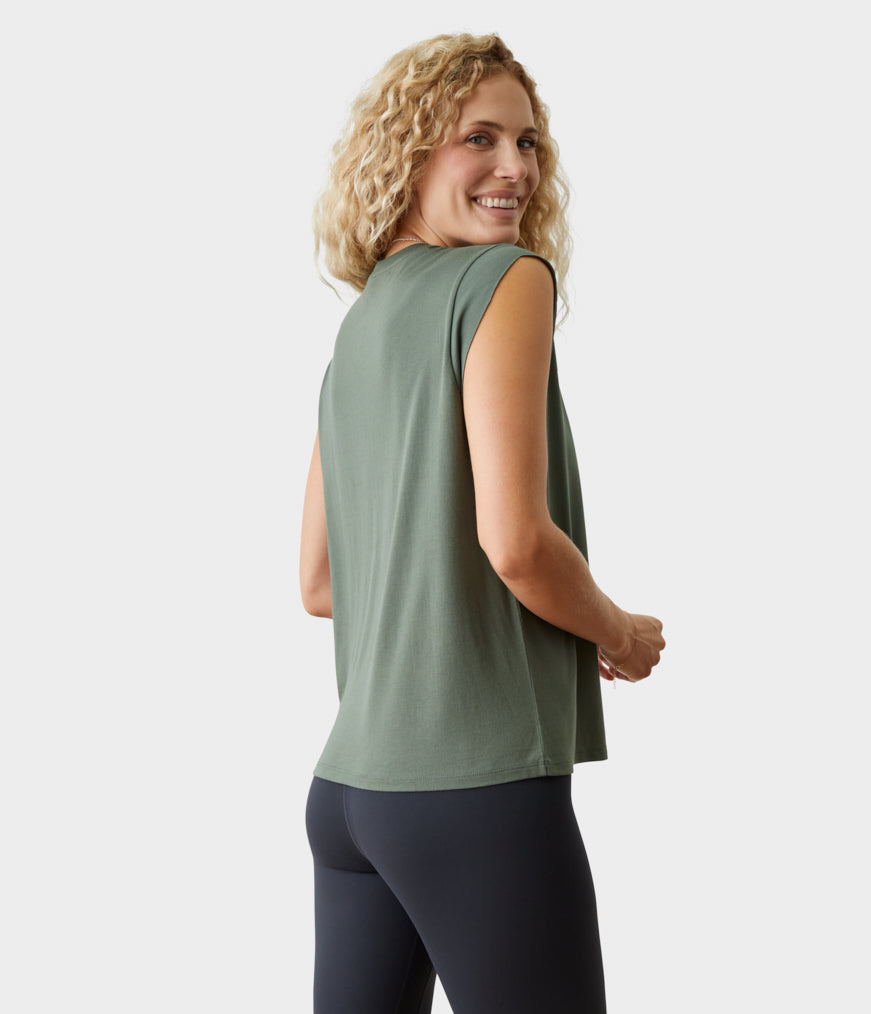 manduka-warrior-tee-damen-superweiches-supima-baumwoll-t-shirt image 7