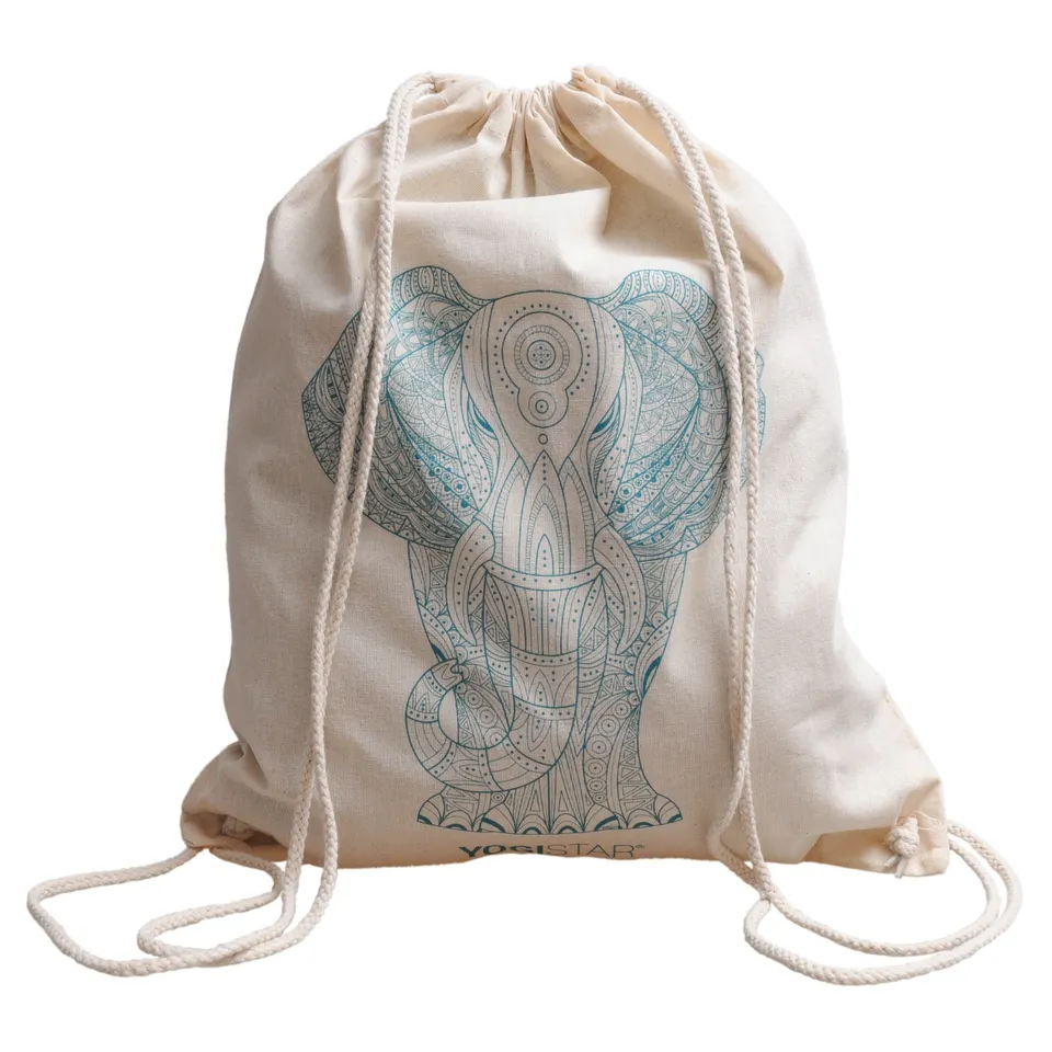 yogistar-gym-bag-elephant-baumwolltasche image 1